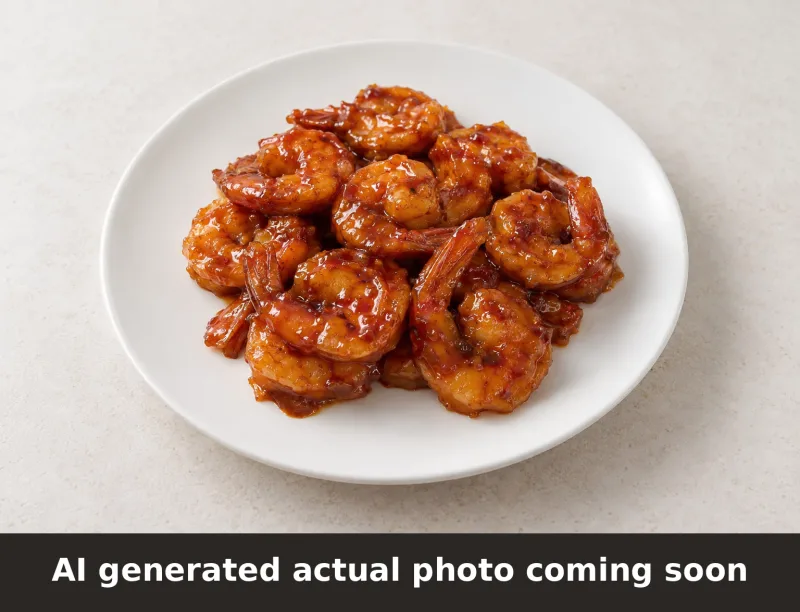 General Tso Shrimp. AI-generated placeholder image, not a photo of the actual dish.